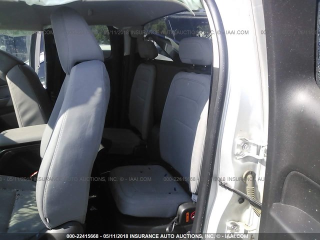 1GTH6AEA8F1155388 - 2015 GMC CANYON SILVER photo 8