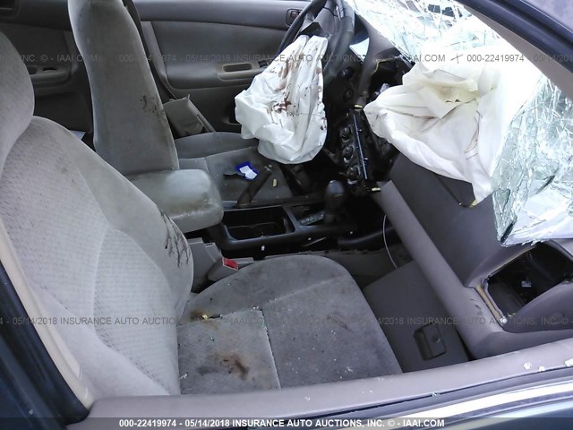 4T1BE30K43U786276 - 2003 TOYOTA CAMRY LE/XLE/SE GREEN photo 5