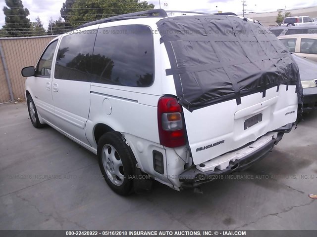 1GHDX13E43D178446 - 2003 OLDSMOBILE SILHOUETTE LUXURY WHITE photo 3