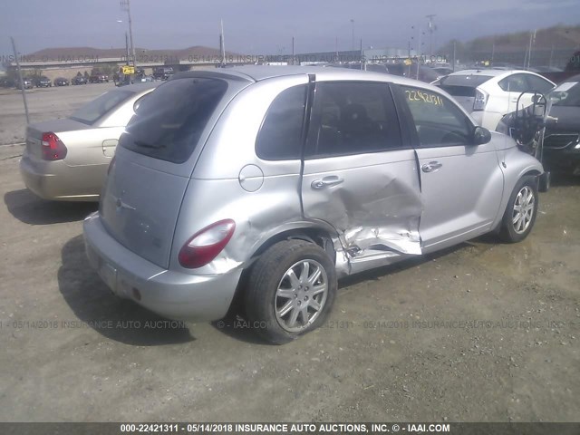 3A8FY68B17T608854 - 2007 CHRYSLER PT CRUISER LIMITED SILVER photo 4