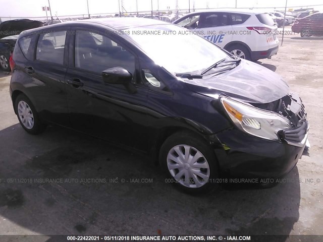 3N1CE2CP7FL401580 - 2015 NISSAN VERSA NOTE S/S PLUS/SV/SL/SR BLACK photo 1