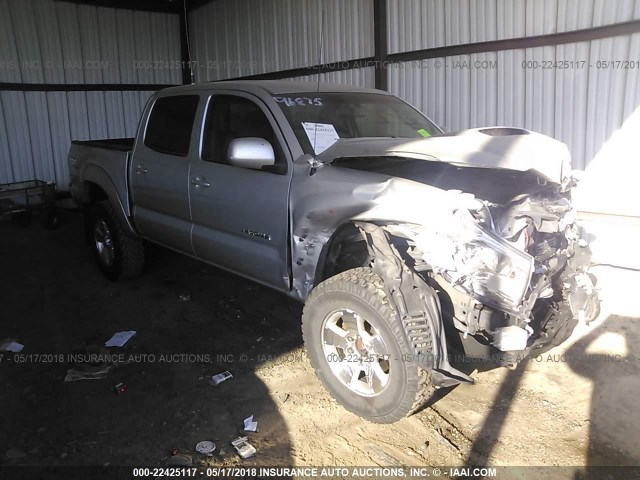 3TMJU4GN7AM105294 - 2010 TOYOTA TACOMA DOUBLE CAB PRERUNNER SILVER photo 1