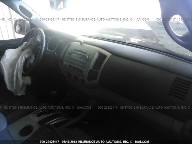 3TMJU4GN7AM105294 - 2010 TOYOTA TACOMA DOUBLE CAB PRERUNNER SILVER photo 5