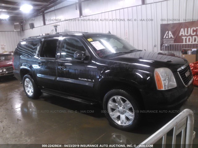 1GKFK16338J166471 - 2008 GMC YUKON XL K1500 BLACK photo 1