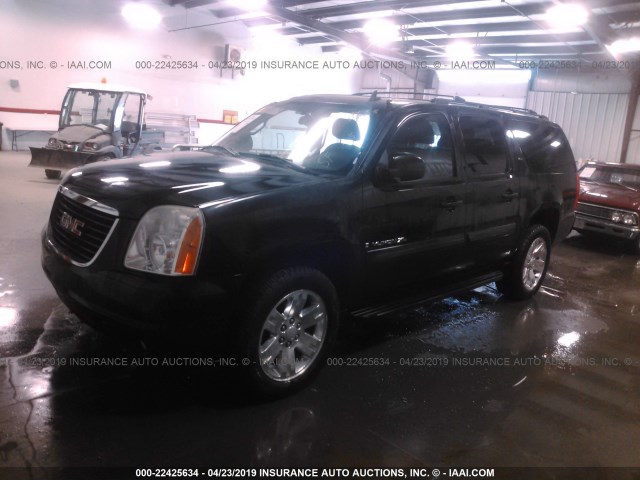 1GKFK16338J166471 - 2008 GMC YUKON XL K1500 BLACK photo 2