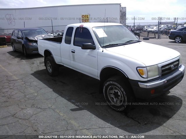 4TAWN72N2YZ601488 - 2000 TOYOTA TACOMA XTRACAB WHITE photo 1