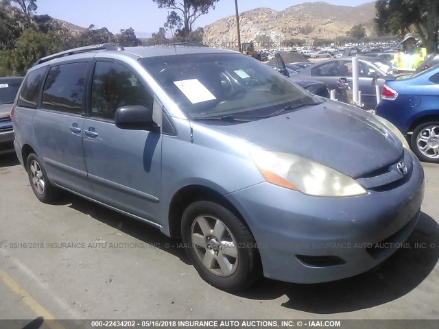 5TDZA23C96S420657 - 2006 TOYOTA SIENNA CE/LE GRAY photo 1