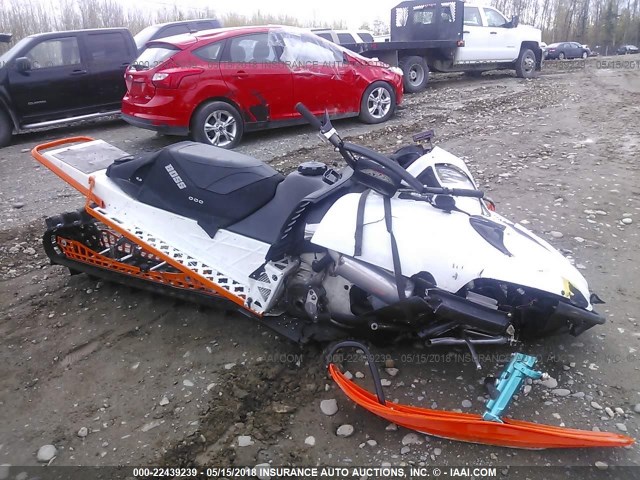 4UF10SNW5AT108751 - 2010 ARCTIC CAT ZR 800  WHITE photo 1