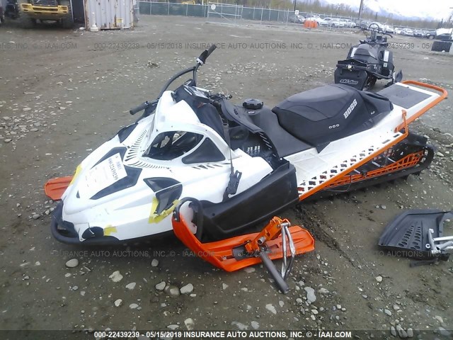 4UF10SNW5AT108751 - 2010 ARCTIC CAT ZR 800  WHITE photo 2