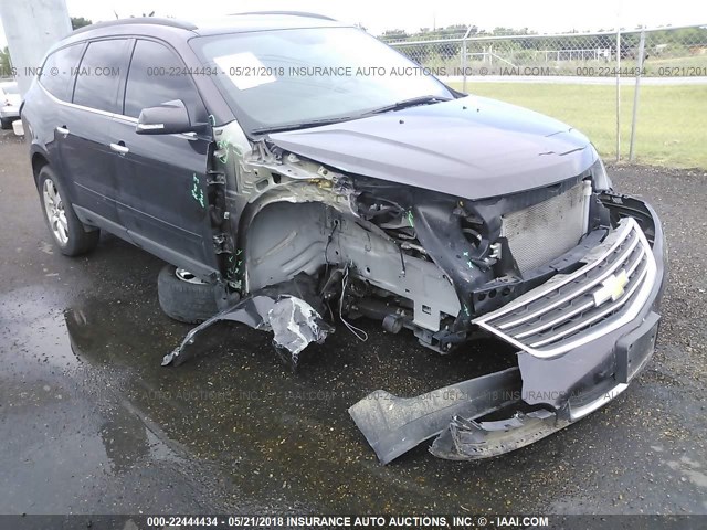 1GNKRGKD8GJ187121 - 2016 CHEVROLET TRAVERSE LT BROWN photo 6