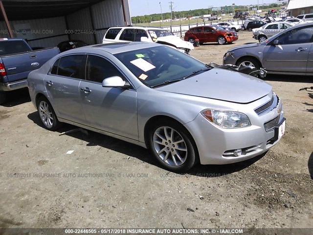 1G1ZG5E77CF327074 - 2012 CHEVROLET MALIBU LTZ SILVER photo 1