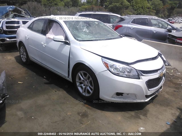 1G11C5SL4FF338869 - 2015 CHEVROLET MALIBU 1LT WHITE photo 1