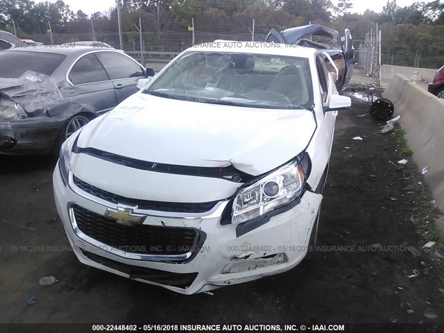 1G11C5SL4FF338869 - 2015 CHEVROLET MALIBU 1LT WHITE photo 6