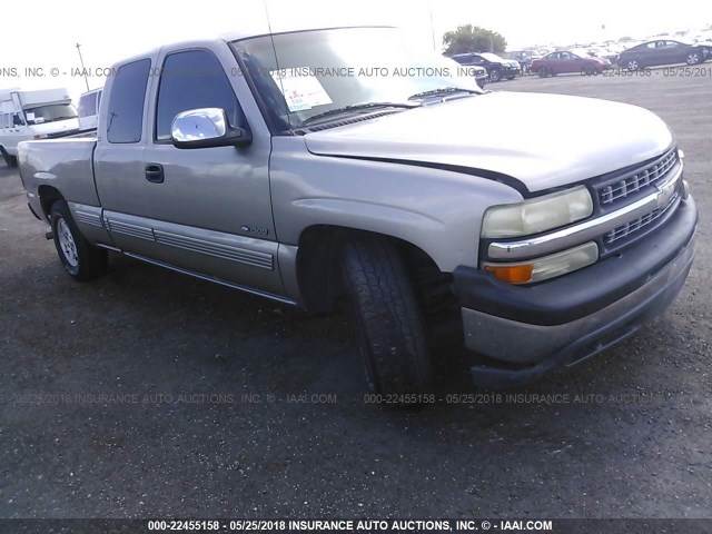 2GCEC19T4X1207263 - 1999 CHEVROLET SILVERADO C1500 GRAY photo 1