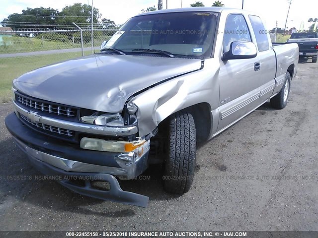 2GCEC19T4X1207263 - 1999 CHEVROLET SILVERADO C1500 GRAY photo 6