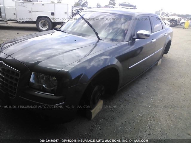 2C3CA1CV9AH255741 - 2010 CHRYSLER 300 TOURING GRAY photo 2