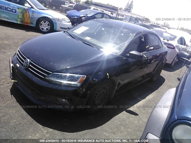 3VWD17AJ3GM232787 - 2016 VOLKSWAGEN JETTA SPORT BLACK photo 2