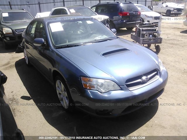 4S3BL676266203393 - 2006 SUBARU LEGACY GT LIMITED BLUE photo 1