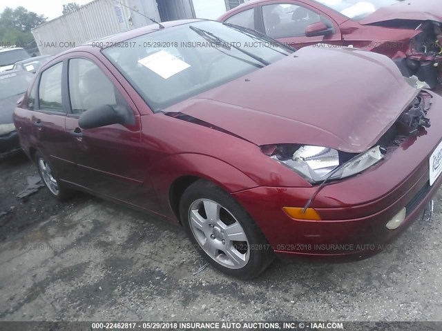 1FAFP38373W233385 - 2003 FORD FOCUS ZTS RED photo 1