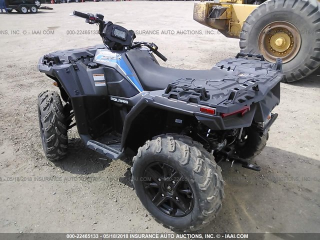 4XASXE850HA621043 - 2017 POLARIS SPORTSMAN 850 SP GRAY photo 3