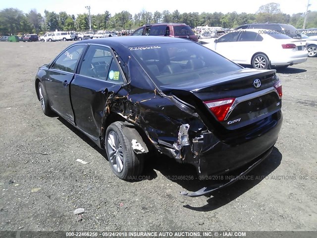 4T1BF1FK0GU182626 - 2016 TOYOTA CAMRY LE/XLE/SE/XSE BLACK photo 6