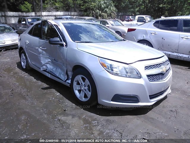 1G11B5SA7DF184205 - 2013 CHEVROLET MALIBU LS 银色 照片 1