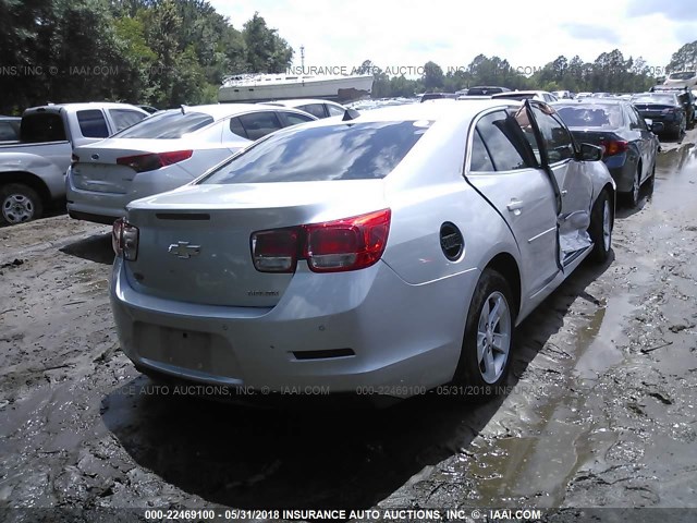 1G11B5SA7DF184205 - 2013 CHEVROLET MALIBU LS 银色 照片 4
