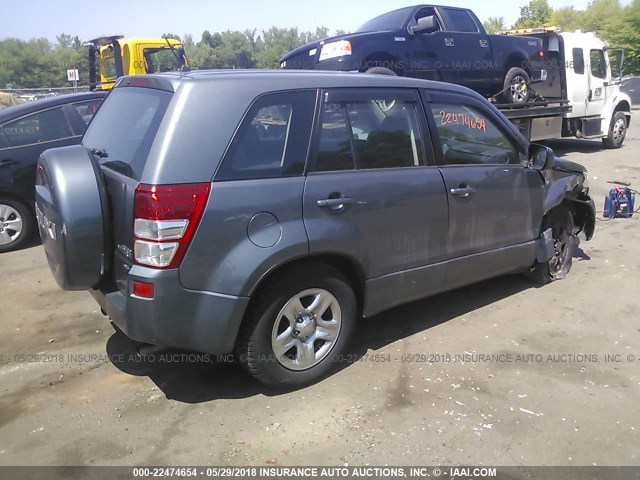 JS3TD941884100071 - 2008 SUZUKI GRAND VITARA  BLUE photo 4