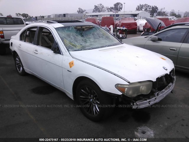 WBAGL63494DP69096 - 2004 BMW 745 I WHITE photo 1