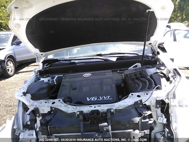 3GYFNDE31DS594760 - 2013 CADILLAC SRX PERFORMANCE COLLECTION Ақ фото 10