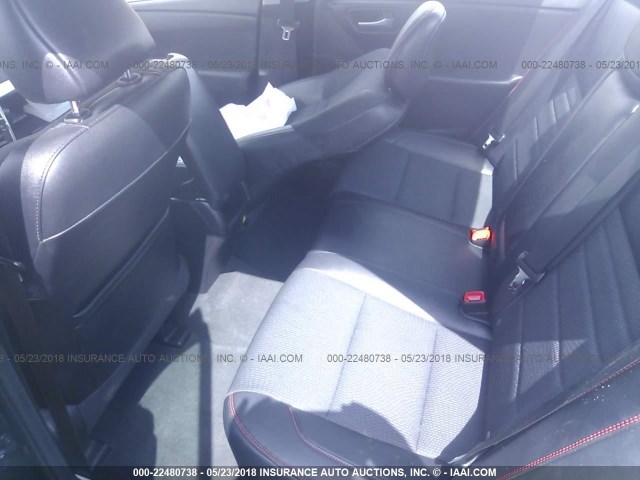 4T1BF1FK2GU194762 - 2016 TOYOTA CAMRY LE/XLE/SE/XSE BLUE photo 8