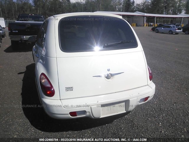 3A4FY58BX6T209838 - 2006 CHRYSLER PT CRUISER TOURING WHITE photo 3