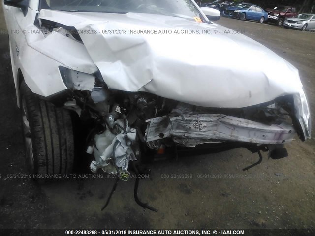 1FAHP2EW0AG162345 - 2010 FORD TAURUS SEL WHITE photo 6