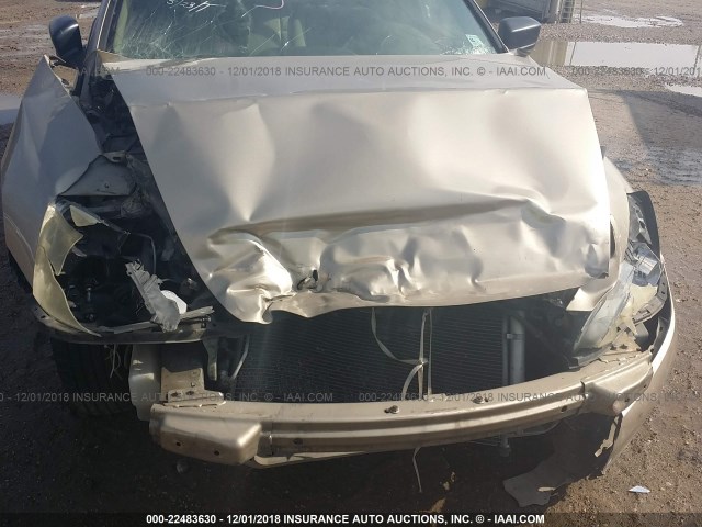 1HGCM56137A013622 - 2007 HONDA ACCORD VALUE GOLD photo 6