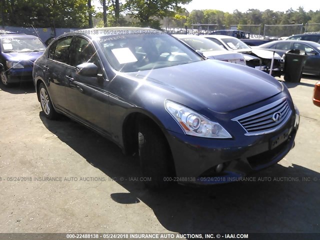 JN1CV6AR8CM972542 - 2012 INFINITI G37 GRAY photo 1