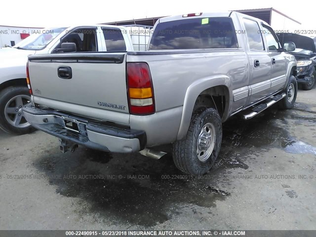 1GCGC13U62F225761 - 2002 CHEVROLET SILVERADO C1500 HEAVY DUTY GOLD photo 4