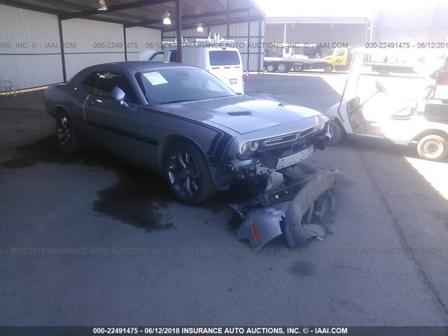 2C3CDZAGXGH331499 - 2016 DODGE CHALLENGER SXT SILVER photo 1