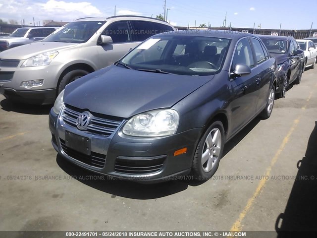 3VWRM71K48M081661 - 2008 VOLKSWAGEN JETTA SE/SEL GRAY photo 2