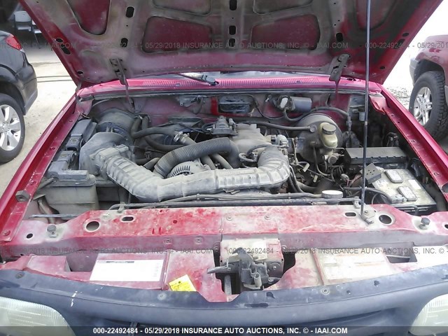 4F4CR13U3RTM42961 - 1994 MAZDA B3000 RED photo 10