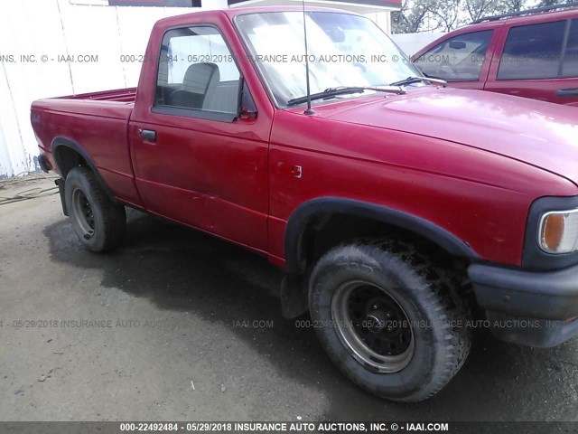 4F4CR13U3RTM42961 - 1994 MAZDA B3000 RED photo 6