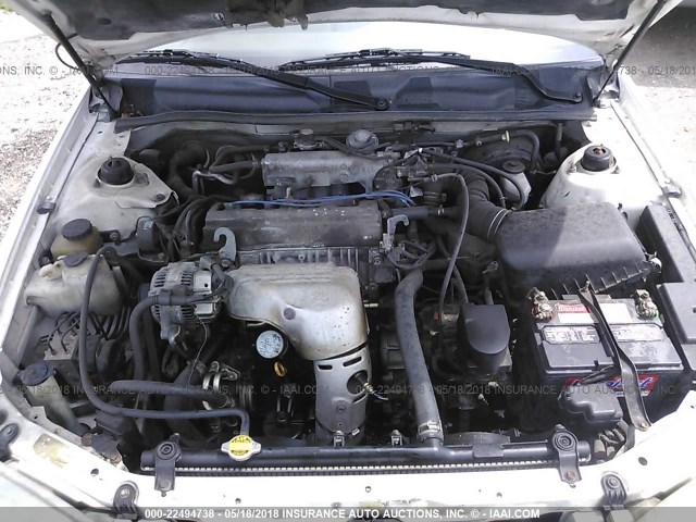 4T1BG22K91U763204 - 2001 TOYOTA CAMRY CE/LE/XLE 白色 照片 10