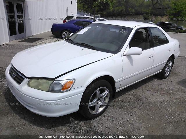 4T1BG22K91U763204 - 2001 TOYOTA CAMRY CE/LE/XLE 白色 照片 2