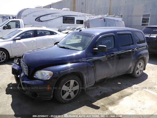 3GNBAAFW3BS533941 - 2011 CHEVROLET HHR LS Azul foto 2