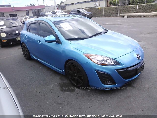 JM1BL1K56B1424939 - 2011 MAZDA 3 S BLUE photo 1