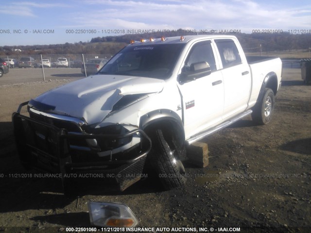 3C6UD5CL6CG168449 - 2012 DODGE RAM 2500 ST WHITE photo 2