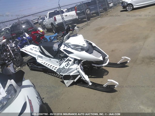 4UF13SNW0DT126506 - 2013 ARCTIC CAT SNOWMOBILE WHITE photo 1
