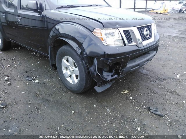 1N6AD0EV7CC473603 - 2012 NISSAN FRONTIER S/SV/SL/PRO-4X BLACK photo 6