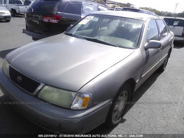 4T1BF18B1WU263310 - 1998 TOYOTA AVALON XL/XLS BROWN photo 2