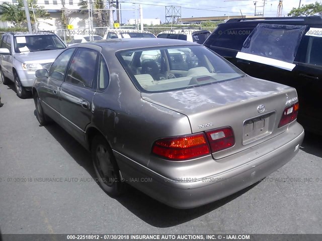 4T1BF18B1WU263310 - 1998 TOYOTA AVALON XL/XLS BROWN photo 3