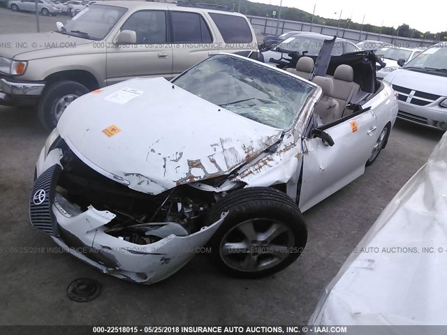 4T1FA38P46U086131 - 2006 TOYOTA CAMRY SOLARA SE/SLE თეთრი ფოტო 2